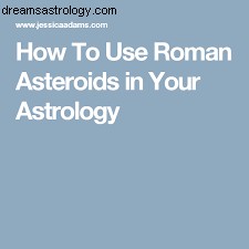 Asteroid Astrology Course - London 2018 | Jessica Adams