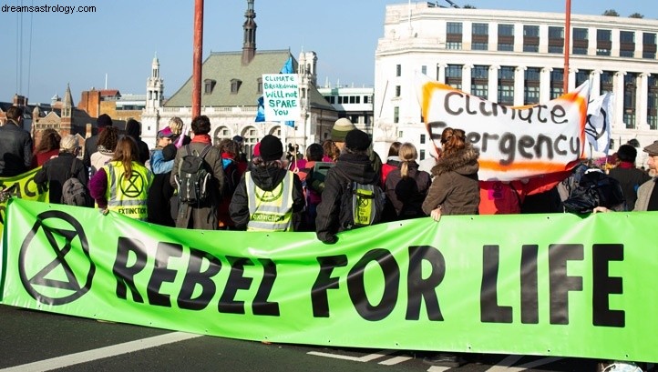 Extinction Rebellion Protests & Uranus in Taurus: A Cosmic Connection