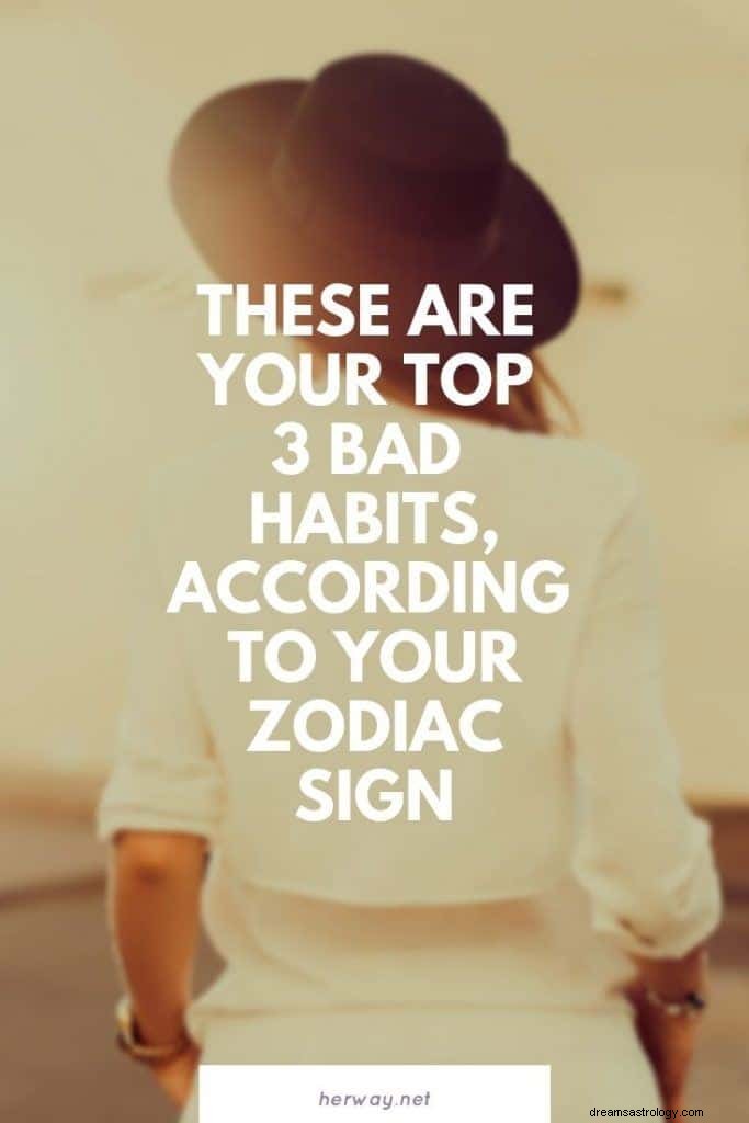 Top 3 Negative Habits Based on Your Zodiac Sign | Astrological Insights