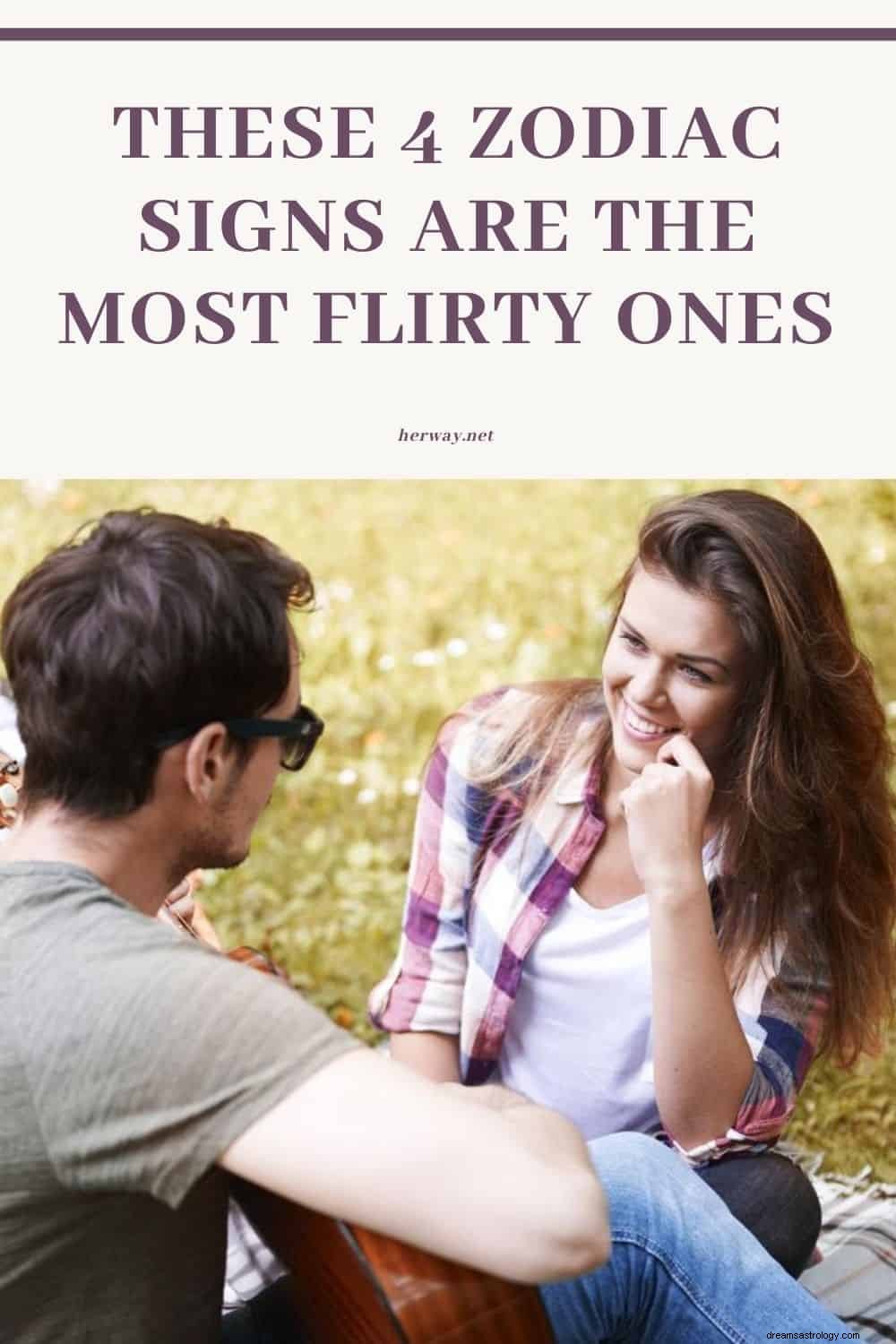 Top 4 Most Flirty Zodiac Signs: Charm & Attraction Revealed