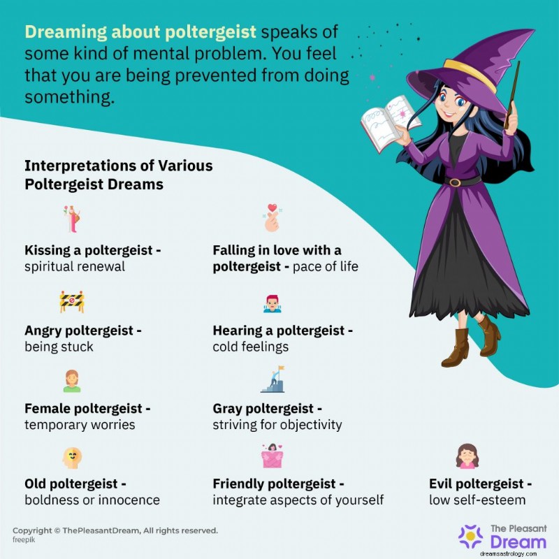 What It Means to Dream of a Poltergeist: Signs of Life Disruption