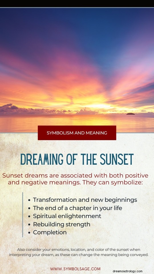 What Your Sunset Dreams Reveal: Insights, Scenarios, and Symbolic Meanings
