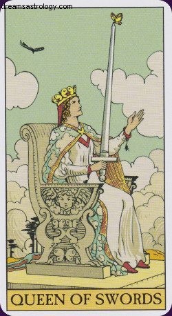 Reine des épées dans le tarot 