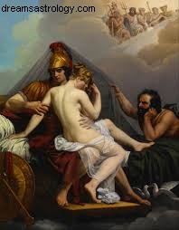 Venus, Cupido, Mars, Vulcanus og Psyche 