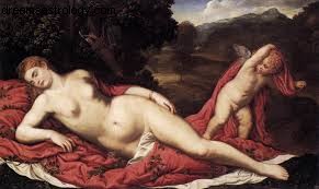 Venus, Cupido, Mars, Vulcanus og Psyche 