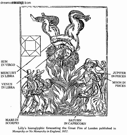 Astrologi förutspår brittiska bränder 