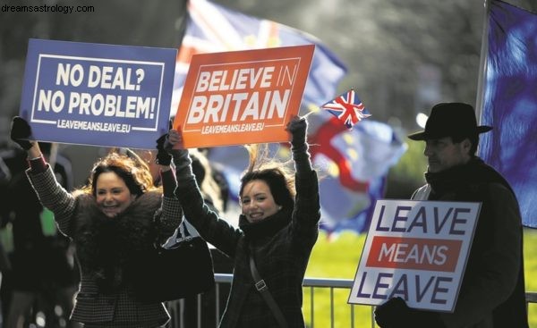 Astrologie Brexitu bez dohody 