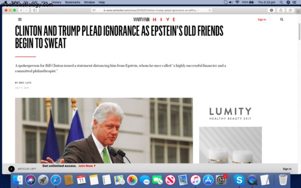 Astrologisk forudsigelse:Epstein, Trump, Clinton og Andrew 