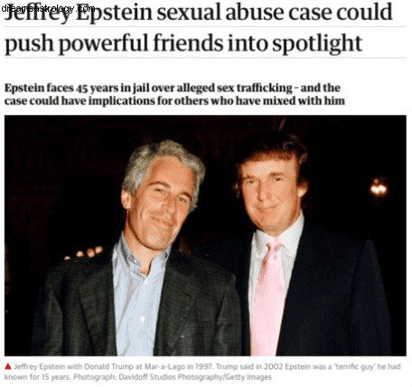 Previsione astrologica:Epstein, Trump, Clinton e Andrew 