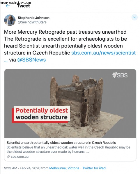 Le côté lumineux de Mercure rétrograde 