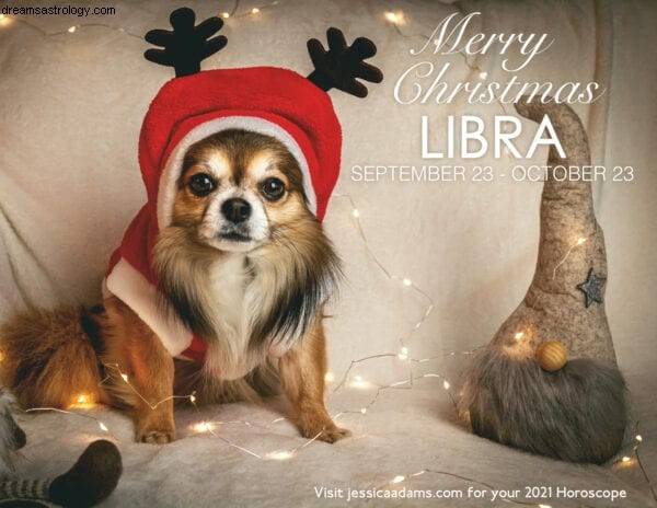 Cartoline di Natale di astrologia animale 