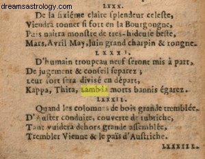 Nostradamus, Covid e la variante Omicron 