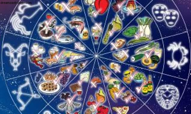 Astrologi och mat:Ät så att det passar ditt stjärntecken 