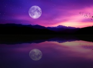Scorpione della luna piena:luna super rosa 
