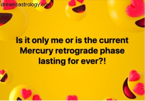 Mercurio se vuelve directo:perdido en el mar 