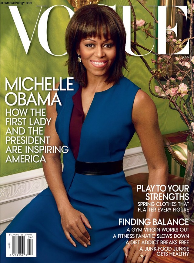 Michelle Obama, Chef-Mama des Steinbocks 