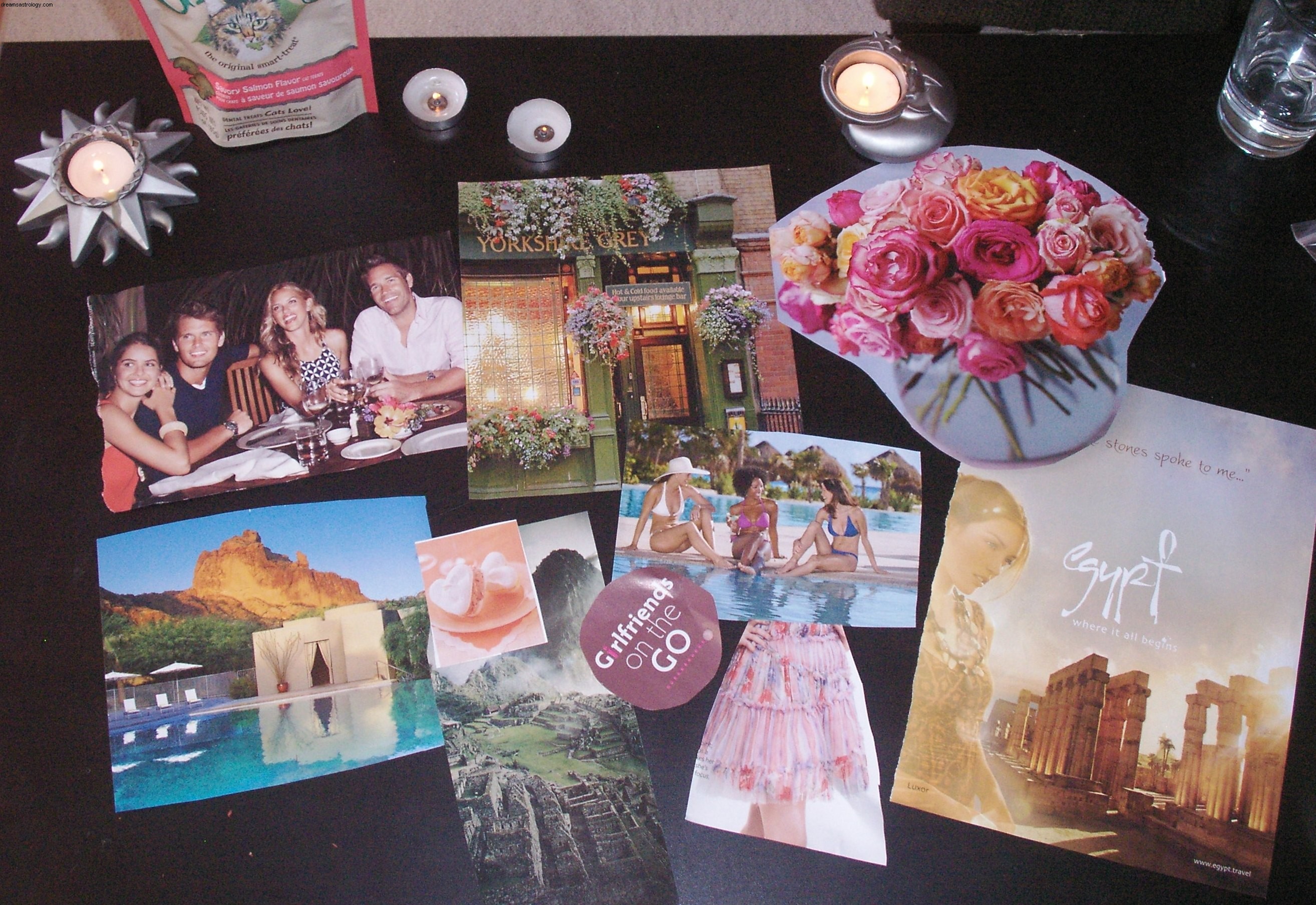 Aries New Moon Vision Board Project 