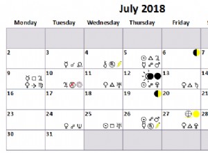 2018年7月の占星術–がんの日食と水瓶座の月食 