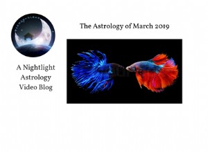 2019年3月の占星術書面版 