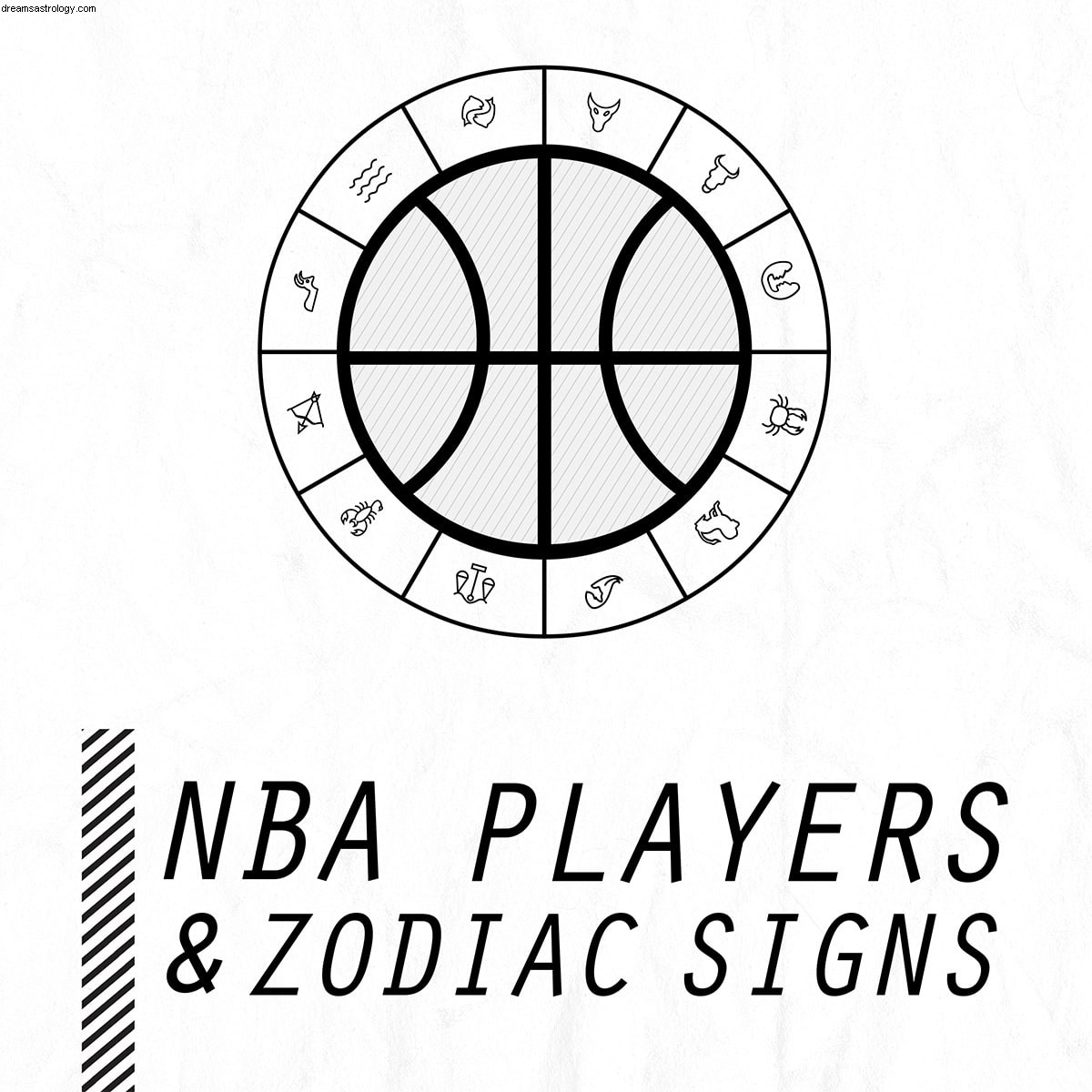 NBAプレーヤーと星座 