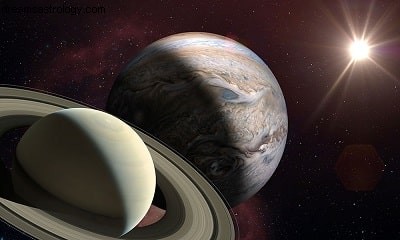 Jupiter en Saturnus in lokale ruimteastrologie 