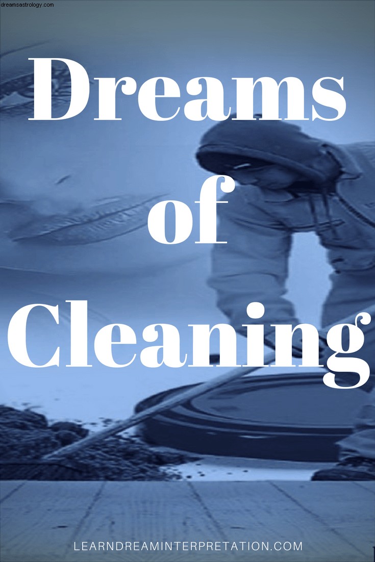 sonhos de limpeza 