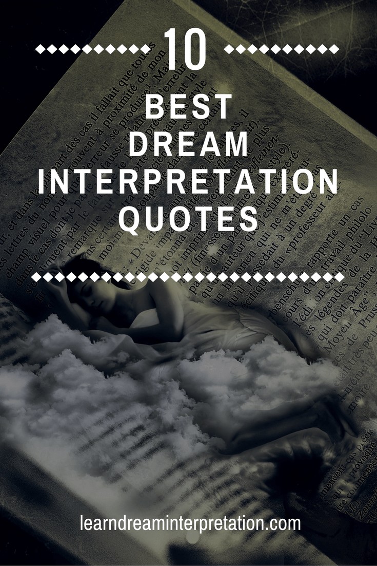 10 citas de interpretación de sueños 