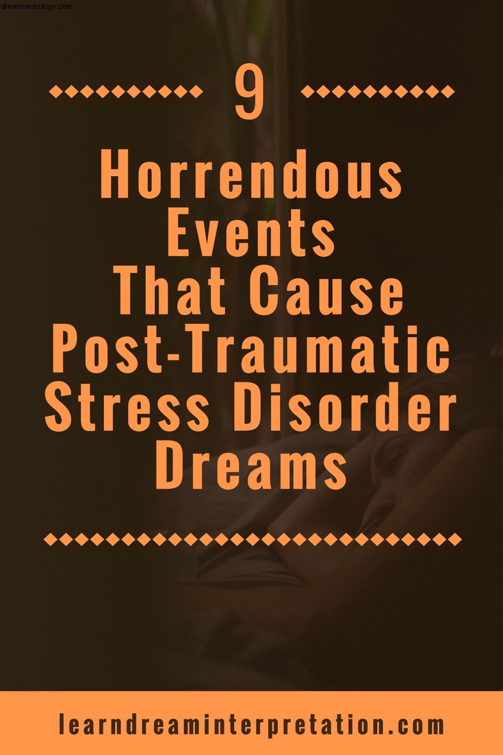 Sueños de trastorno de estrés postraumático 
