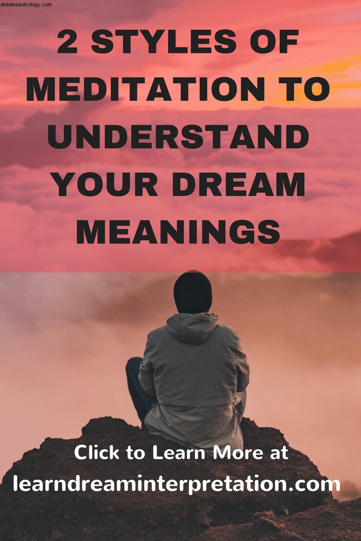 Usa la meditazione per interpretare i tuoi sogni 