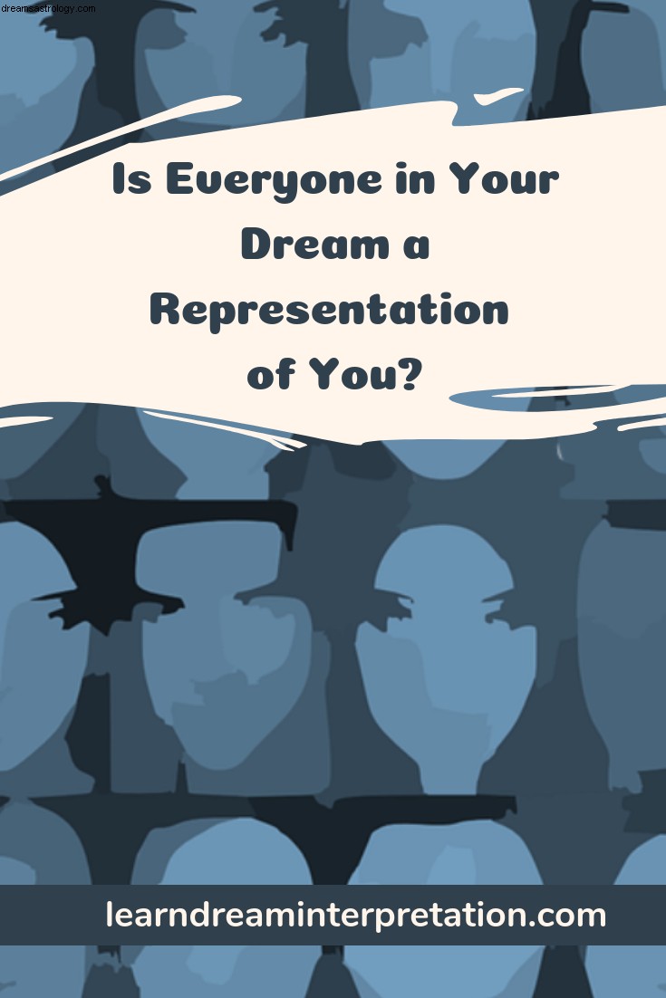 Är alla i din dröm en representation av dig? 