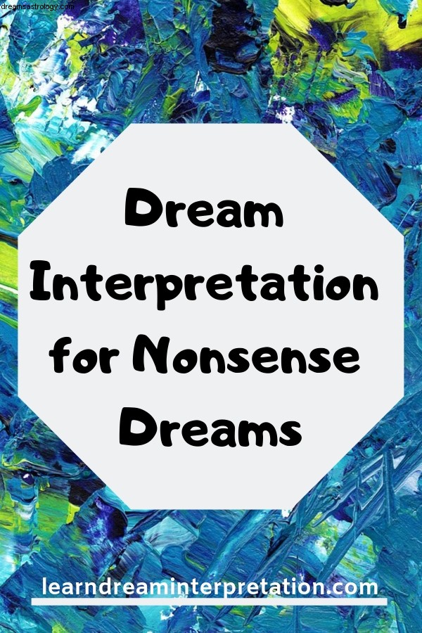 Interpretación de sueños para sueños sin sentido 