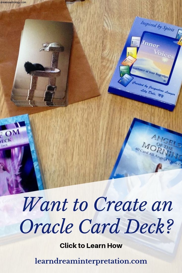 ¿Quieres crear un mazo de cartas de Oracle? 