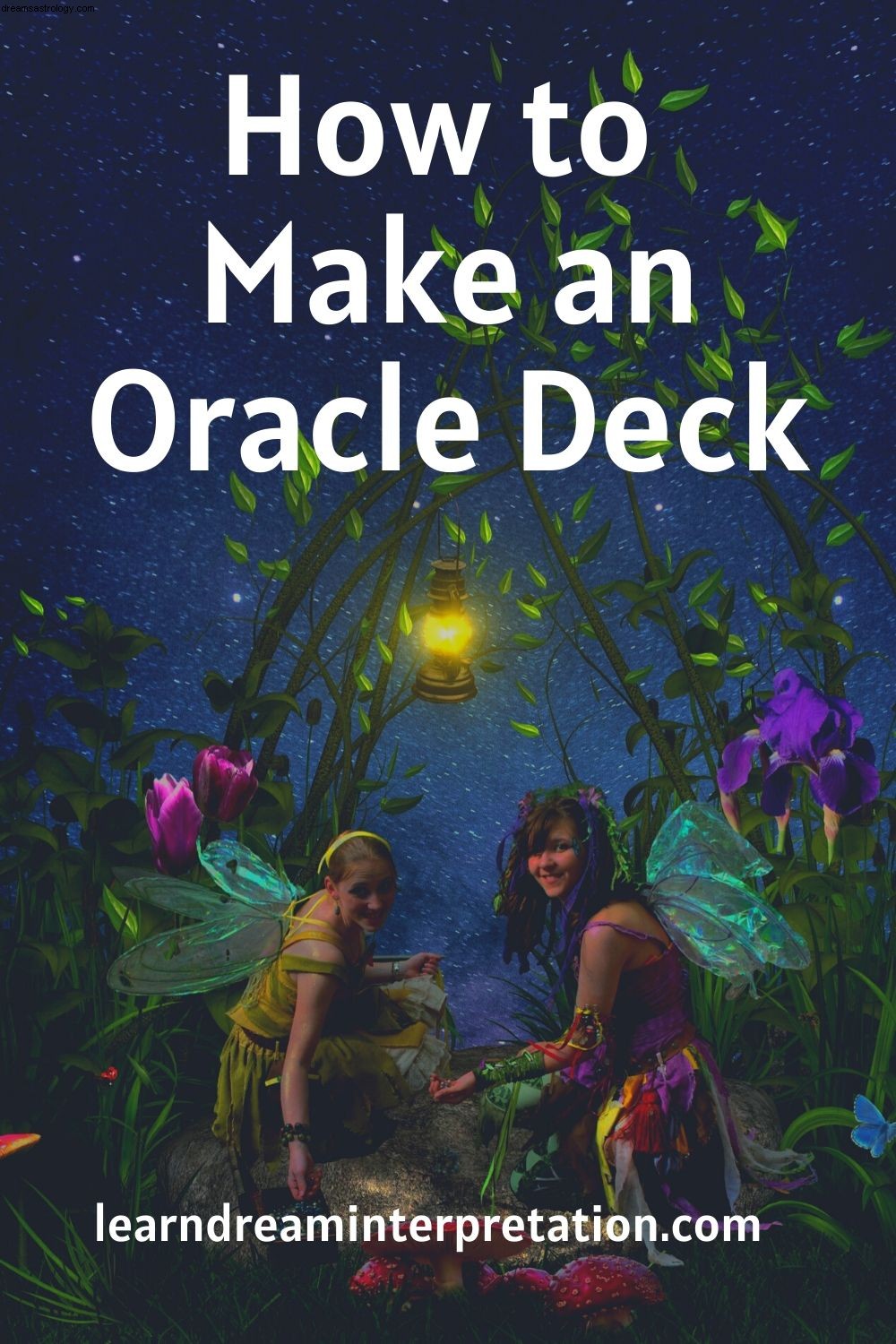 ¿Quieres crear un mazo de cartas de Oracle? 