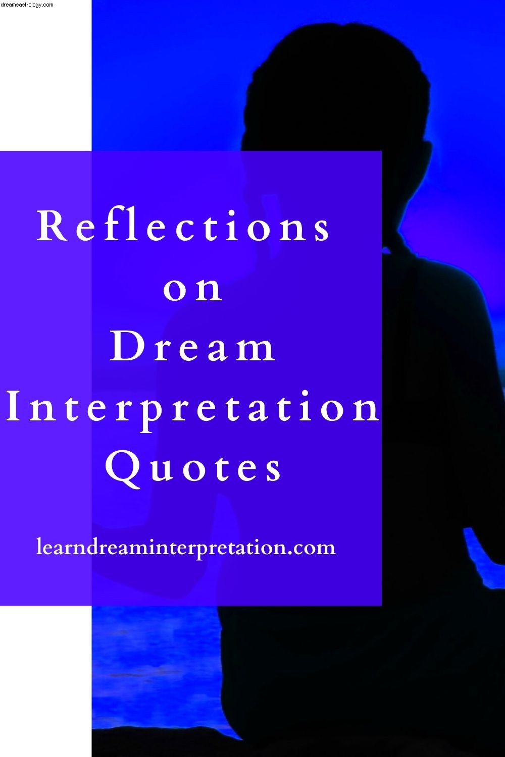 Reflexões sobre citações de interpretação dos sonhos 