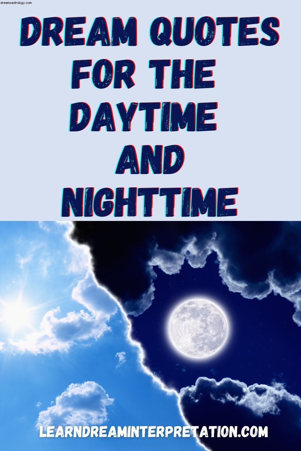Citazioni da sogno per il giorno e la notte 