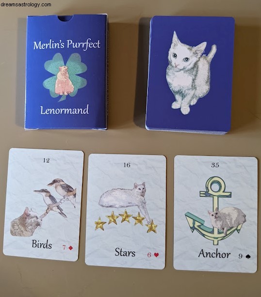 Sueño que condujo a las cartas de Lenormand 