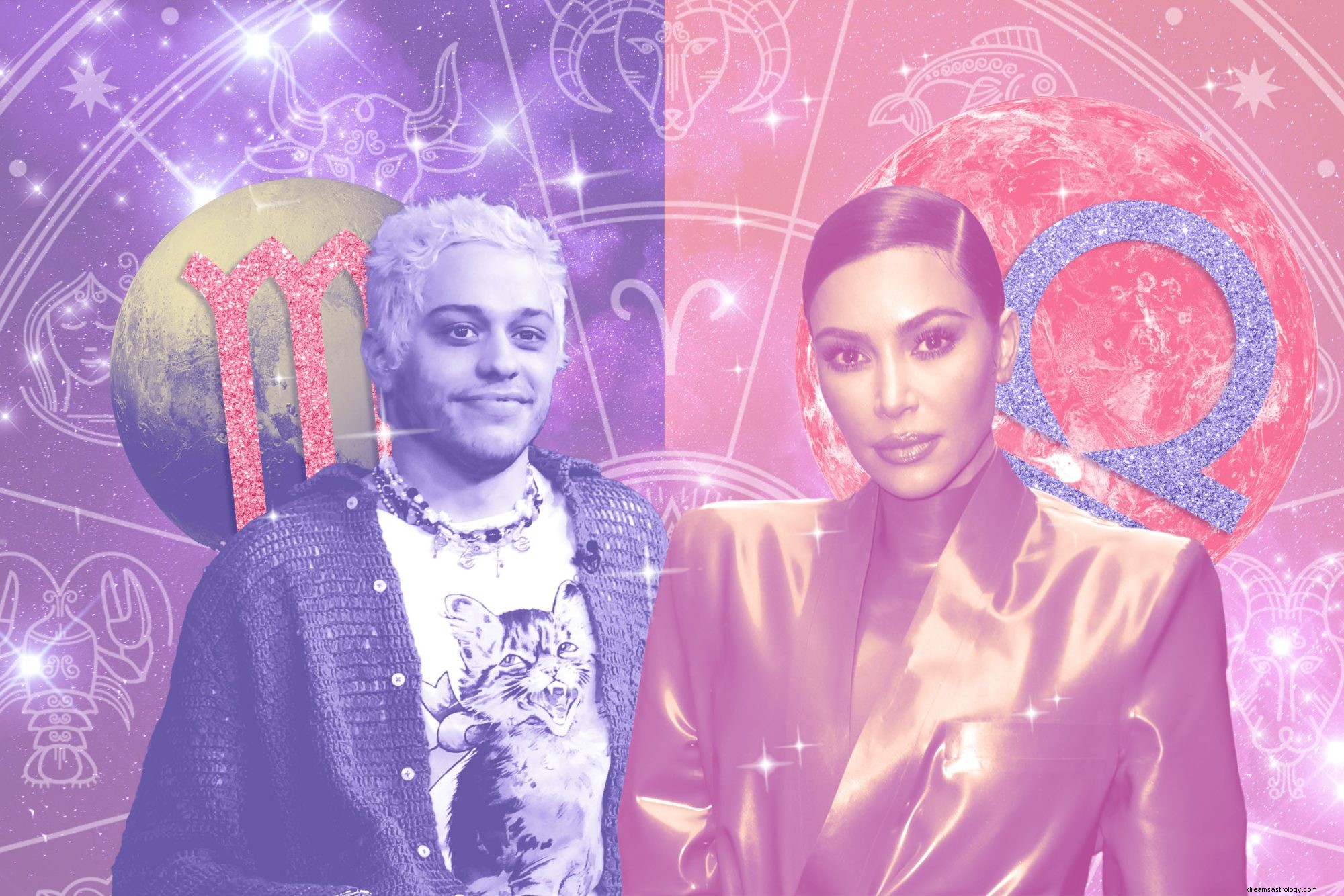 Kim Kardashian og Pete Davidson er faktisk ganske kompatible, ifølge en astrolog 