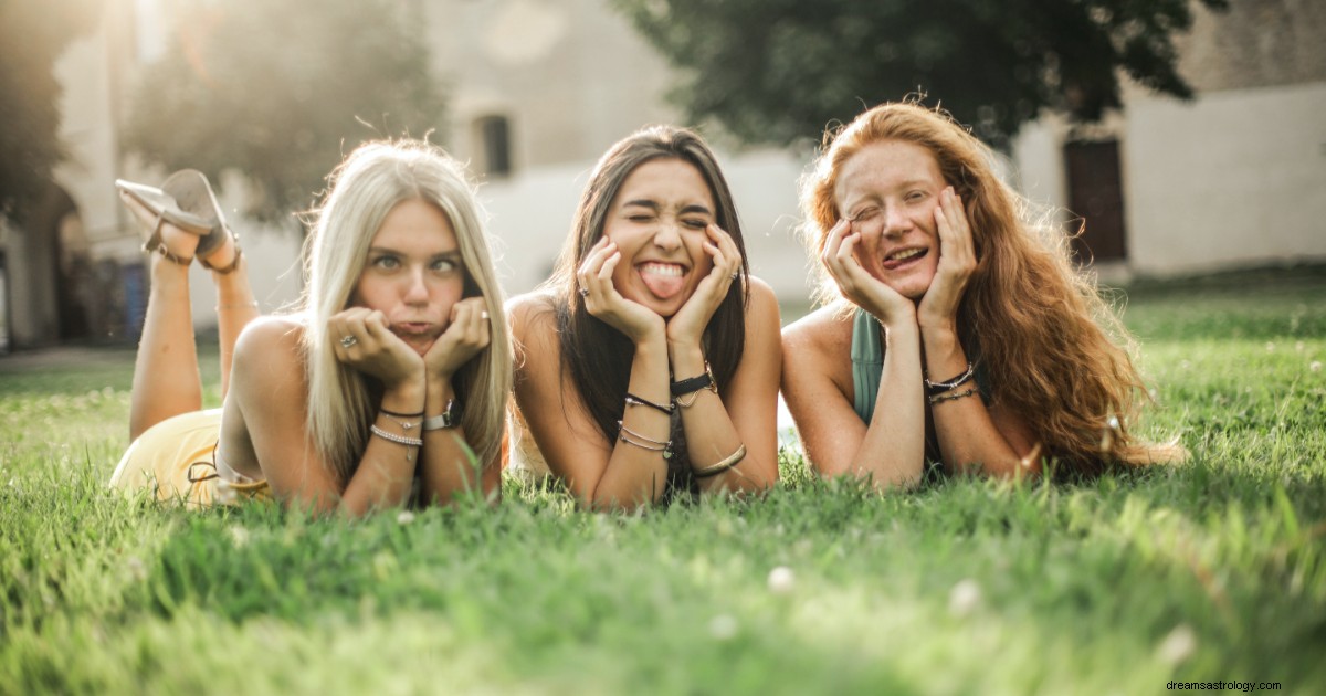 4 sterrenbeelden die van een kleine groep vrienden houden 