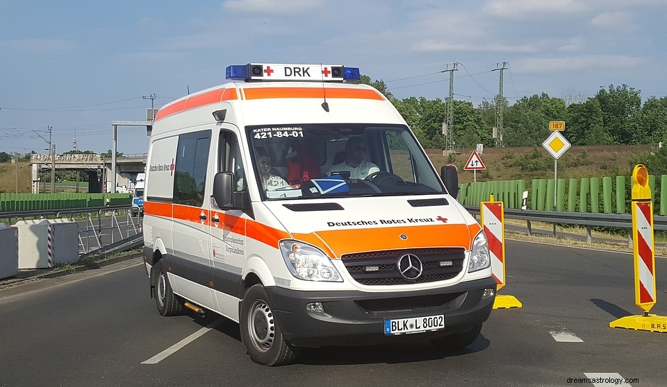 Ambulanse – Drømmebetydning og -tolkning 