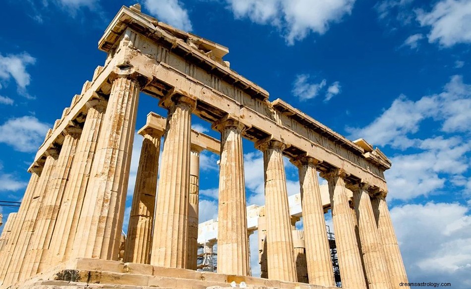 Grecs ou Grèce - Signification et interprétation des rêves 
