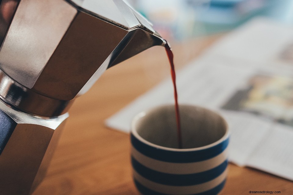 Koffie in een droom - Betekenis en symboliek 