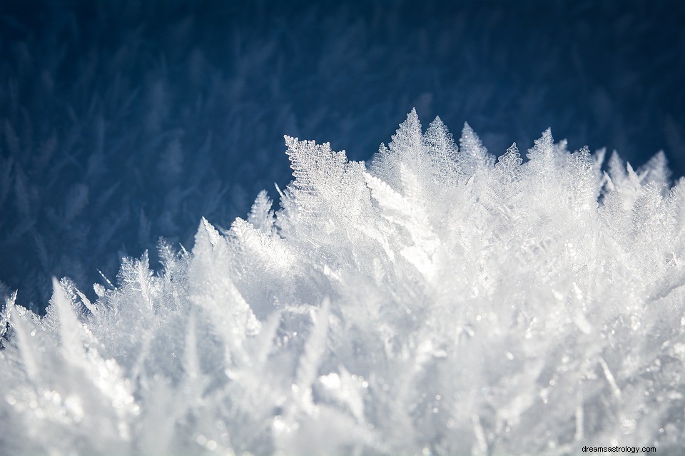 Givre dans un rêve - Signification et symbolisme 