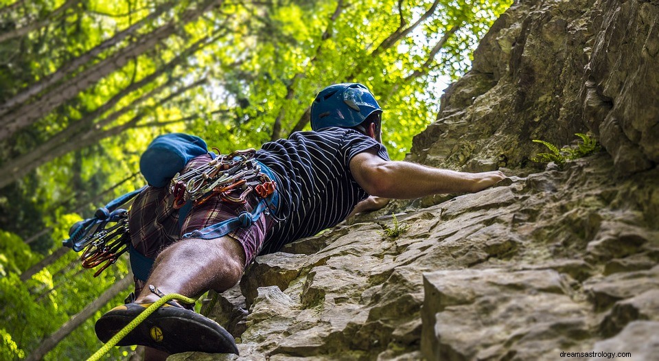 O que significa sonhar com escalada? 