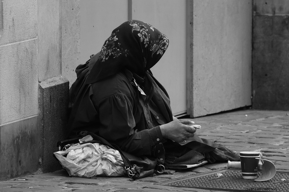 乞食–夢の意味と解釈 