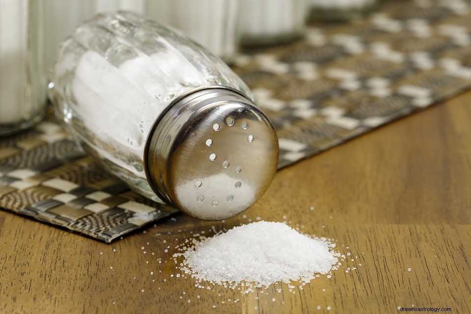 Bedeutung von Salz in einem Traum 