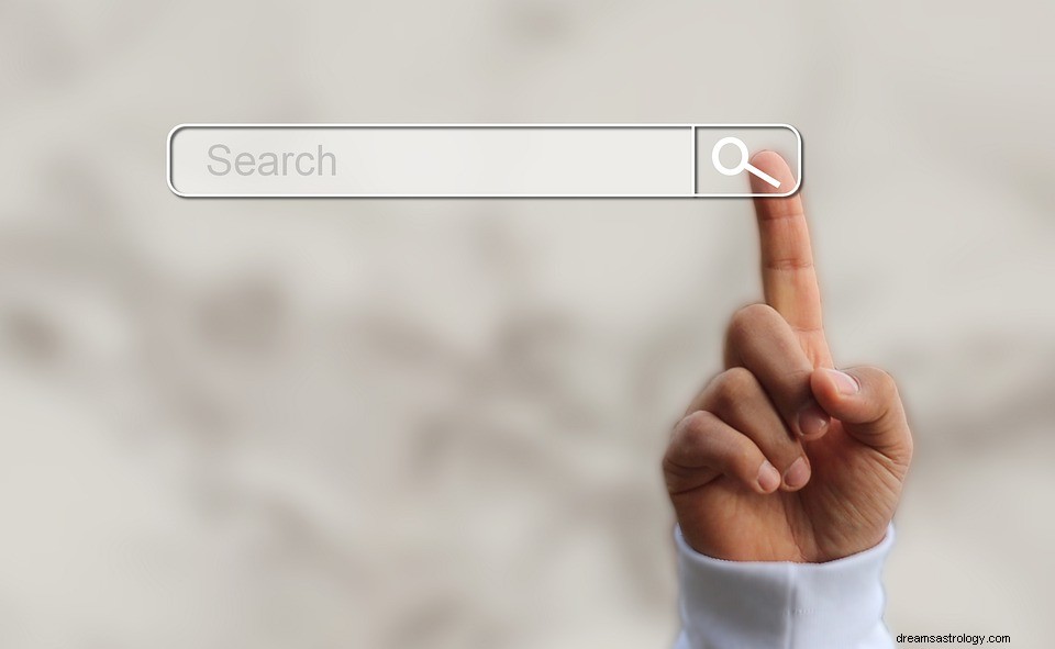 Rechercher dans un rêve - Signification et explication 