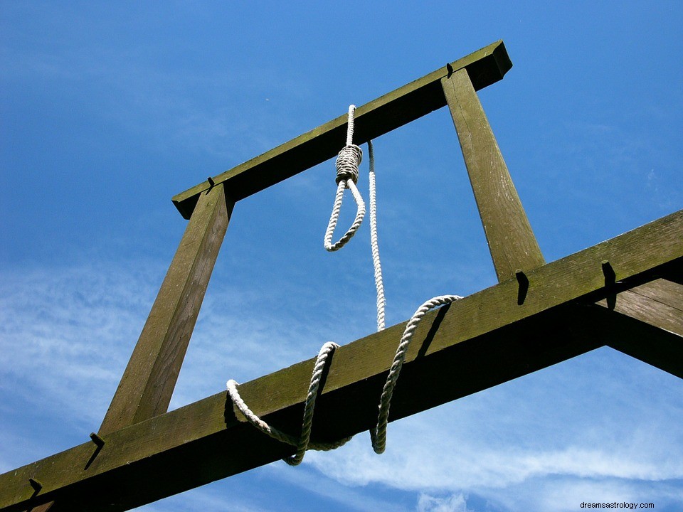 絞首台についての夢–意味と象徴性 