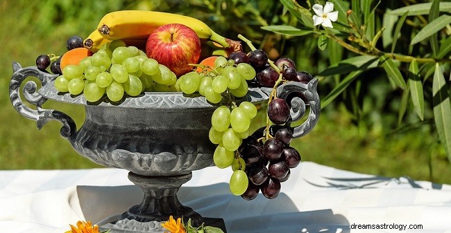 Sogni di frutta:interpretazione e significato 