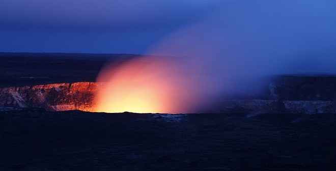 Sogni sui vulcani:interpretazione e significato 