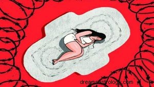 Co to znamená snít o menstruaci? 